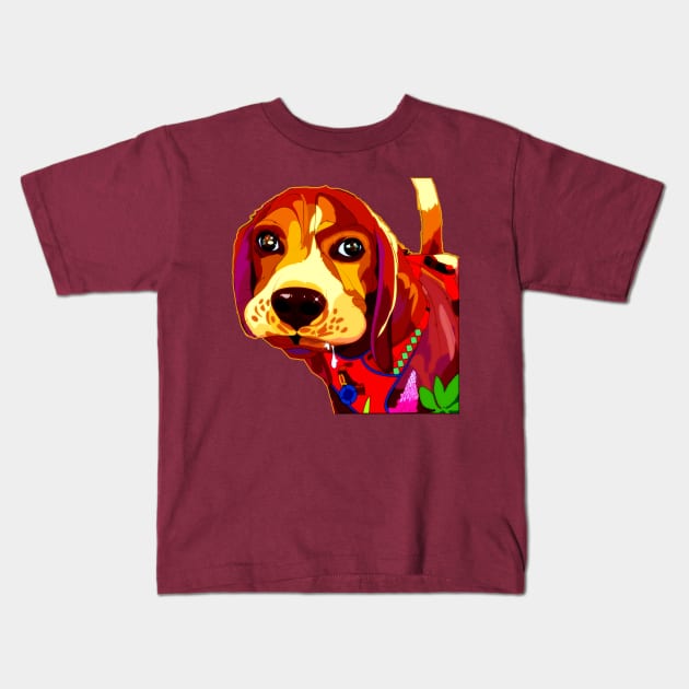 dog lover for women Kids T-Shirt by yunarsih